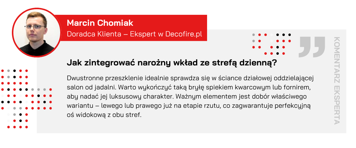 Opinia o integracji kominka