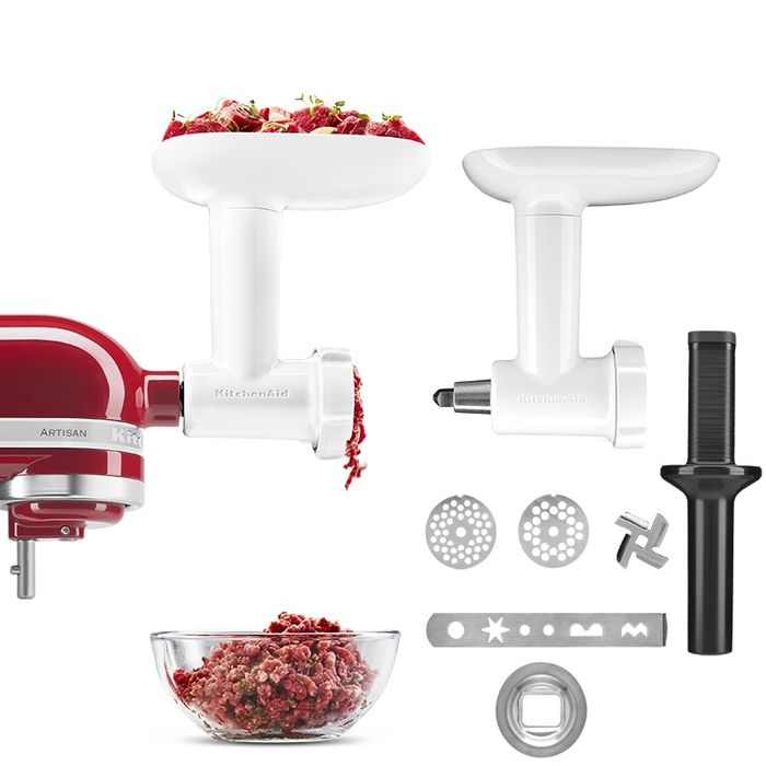 Zestaw "Cookie" z mikserem Artisan 5 Empire Red 4,8L KitchenAid (BUNDLECOOKIEER-ART)