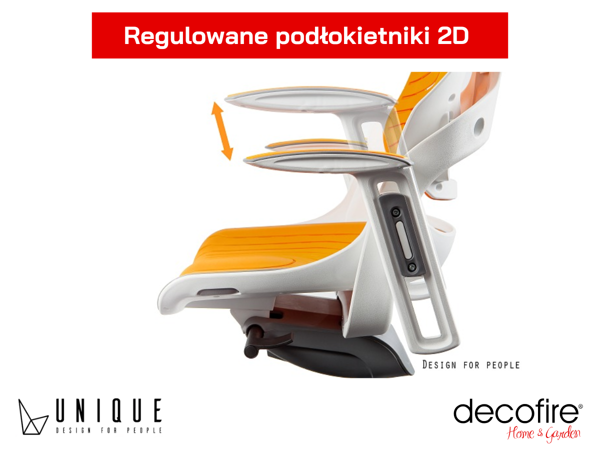 Regulowane podłokietniki 