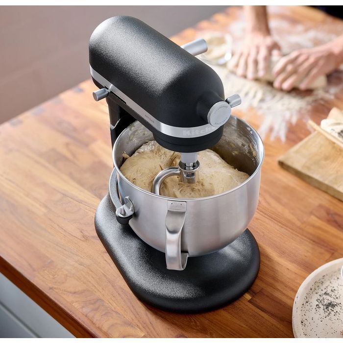 Mikser Artisan z podnoszoną dzieżą Cast Iron Black 6,6L KitchenAid (5KSM70SHXEBK)