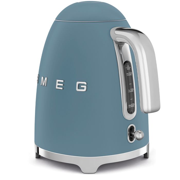 Czajnik 1,7L  50's style Storm Blue mat Smeg (KLF03SBMEU)