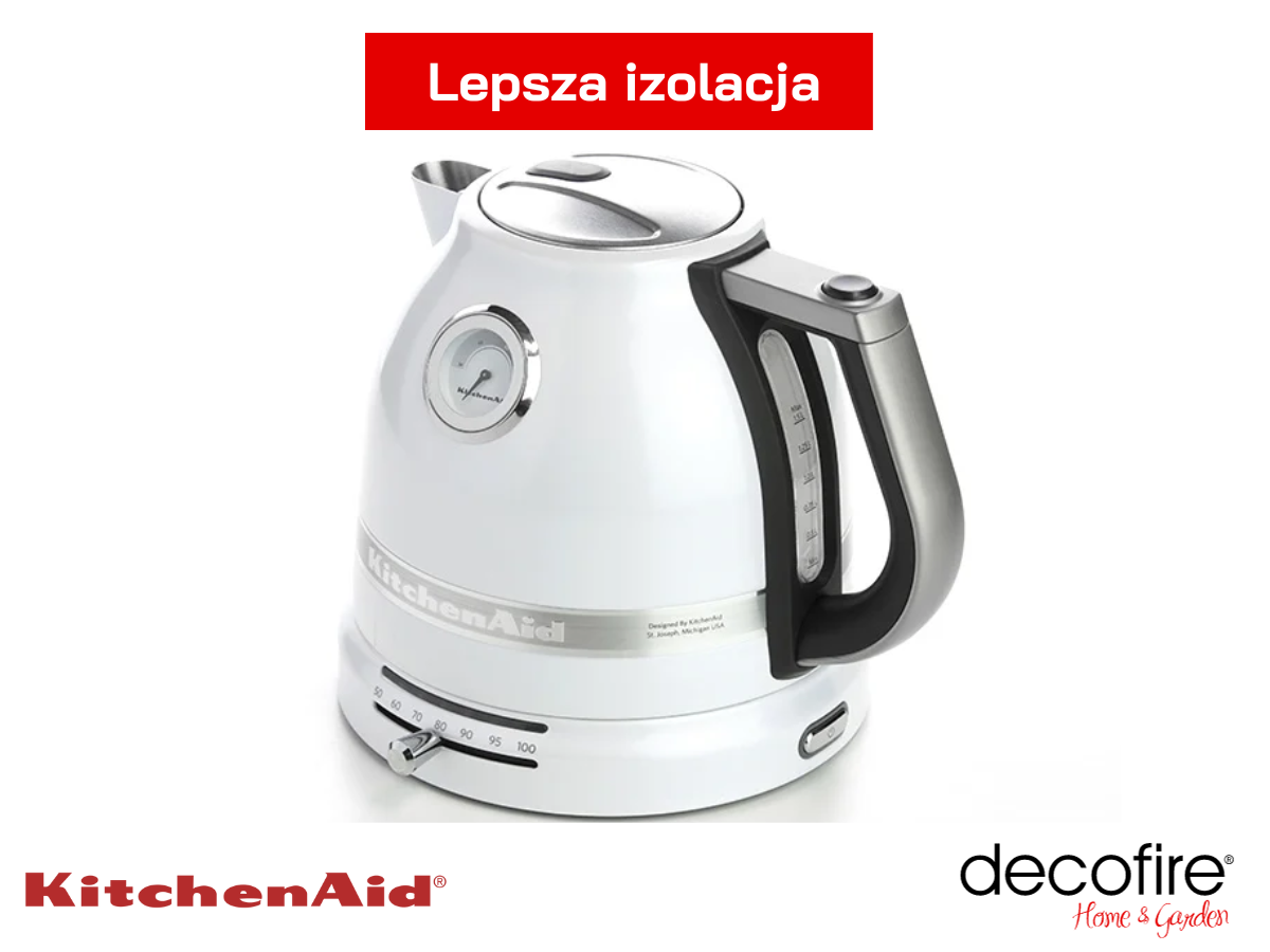 Lepsza izolacja – podwójne ścianki czajnika Arstian 1,5 l Frosted Pearl