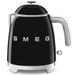 Czajnik MINI 0,8L 50's style Czarny Smeg (KLF05BLEU)