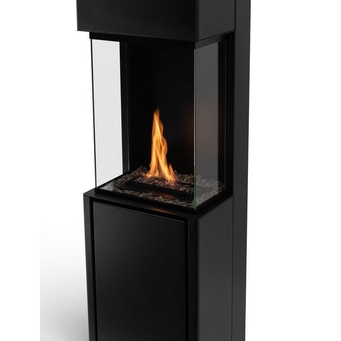 OUTLET - Biokominek automatyczny Arcticon black Planika - EKSPOZYCJA - UŻYWANY