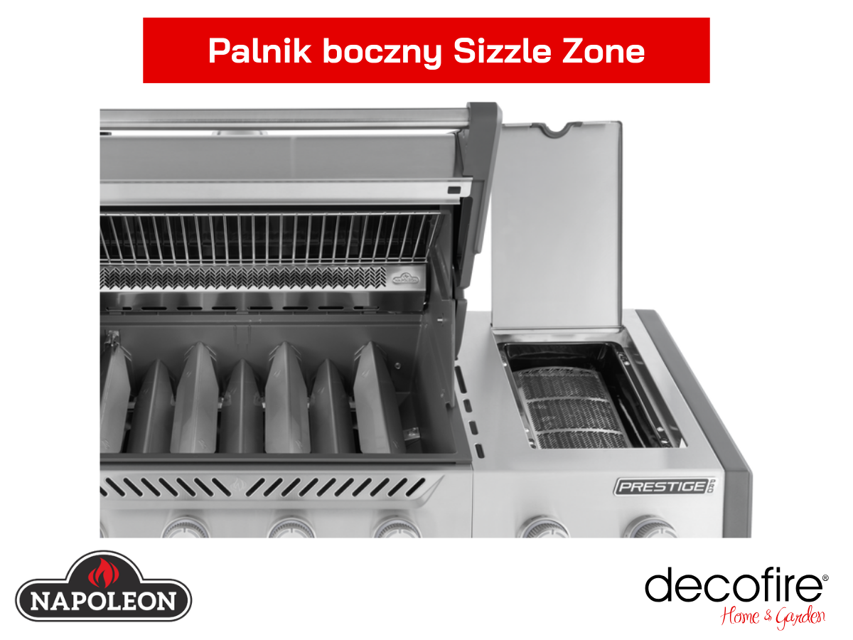Palnik boczny Sizzle Zone na podczerwień