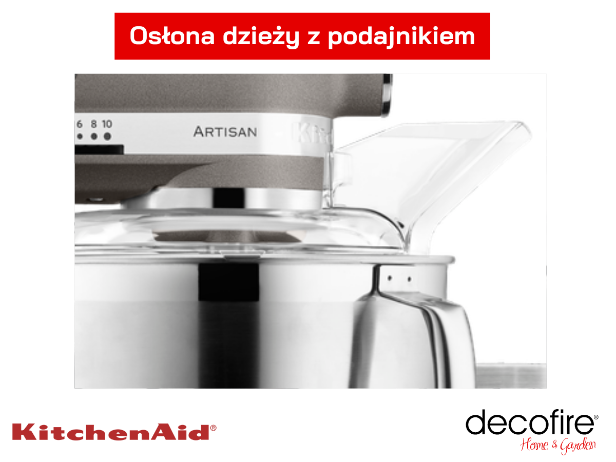 Mikser Artisan 5KSM185PS Imperial Grey z osłoną dzieży