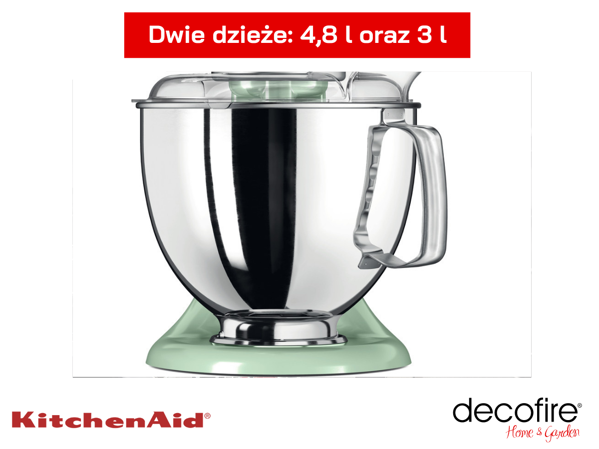 Dzieża 4,8 l w mikserze Artisan 5 Pistachio Kitchen Aid