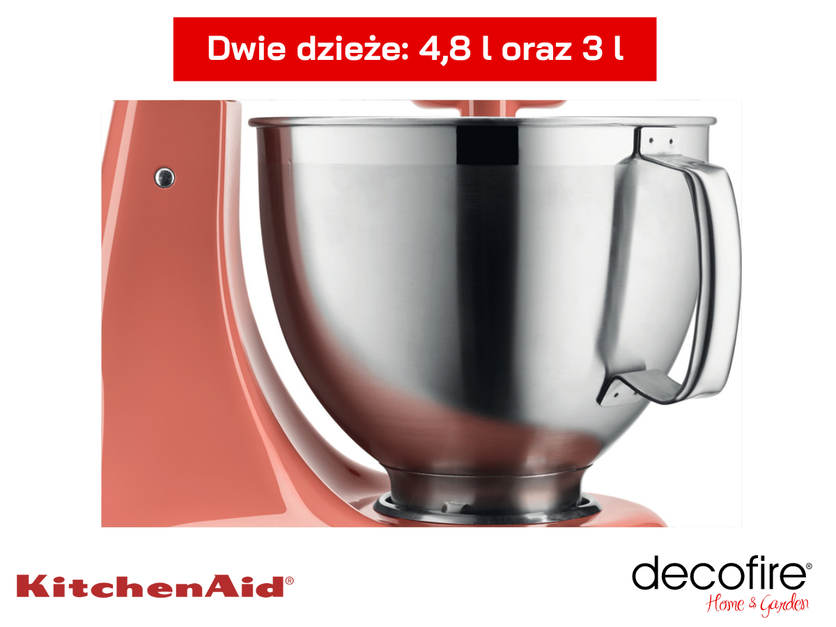 Dzieże o pojemności 4,8 l oraz 3 l