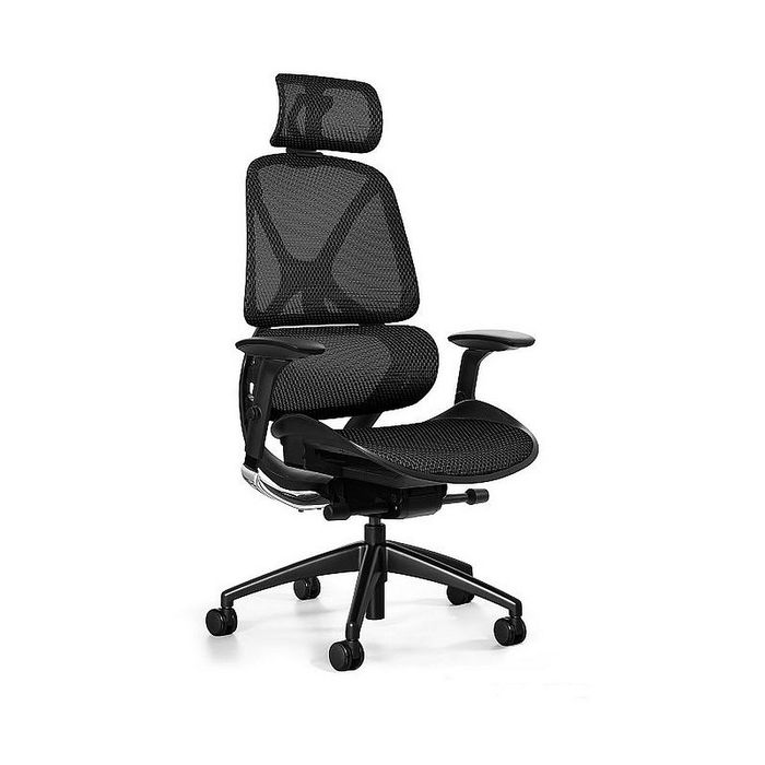 UNIQUE Fotel biurowy Areo-X czarna siatka (HX-2501HB-BLACK)