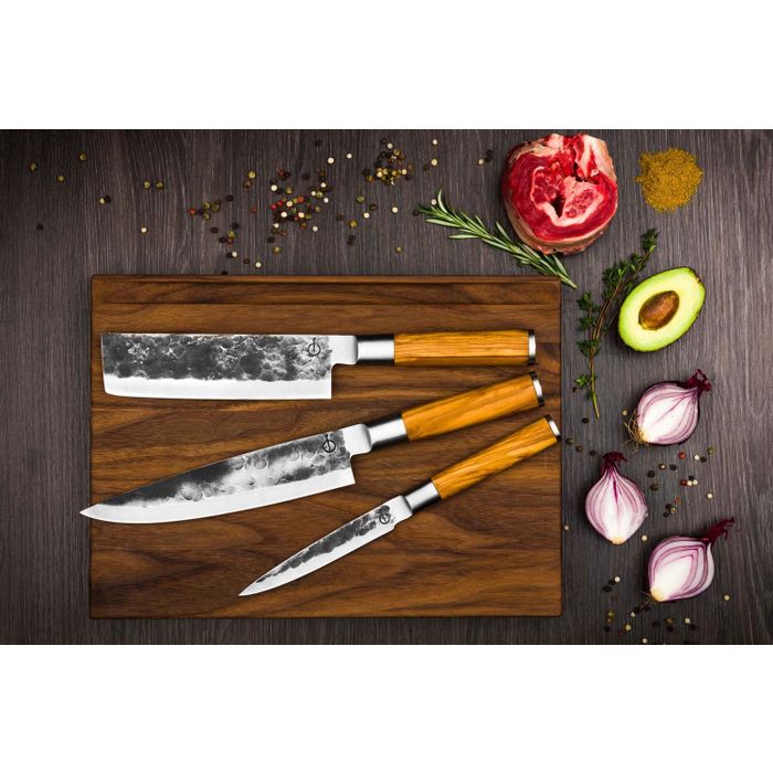 Zestaw 3 noży Forged Olive 3-piece knife set