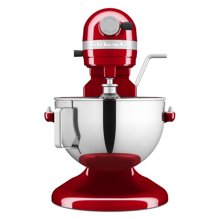 Mikser stojący 5,2 l z podnoszoną dzieżą KitchenAid Heavy Duty, Empire Red (5KSM55SXXEER)
