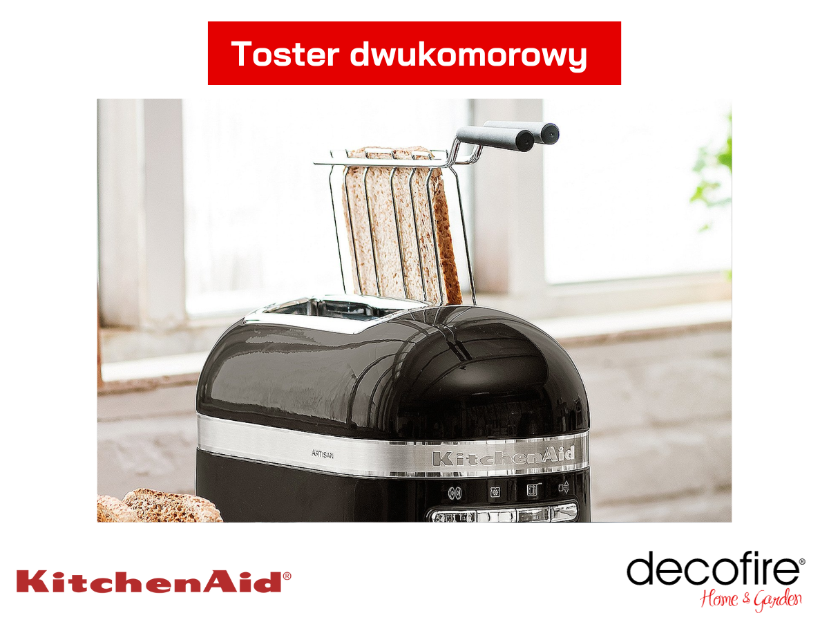 Toster dwukomorowy 2 Artisan Onyx Black KitchenAid