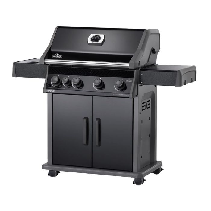 Grill gazowy Napoleon Rogue 525 z palnikiem bocznym, black (R525SBPK-1-PL)