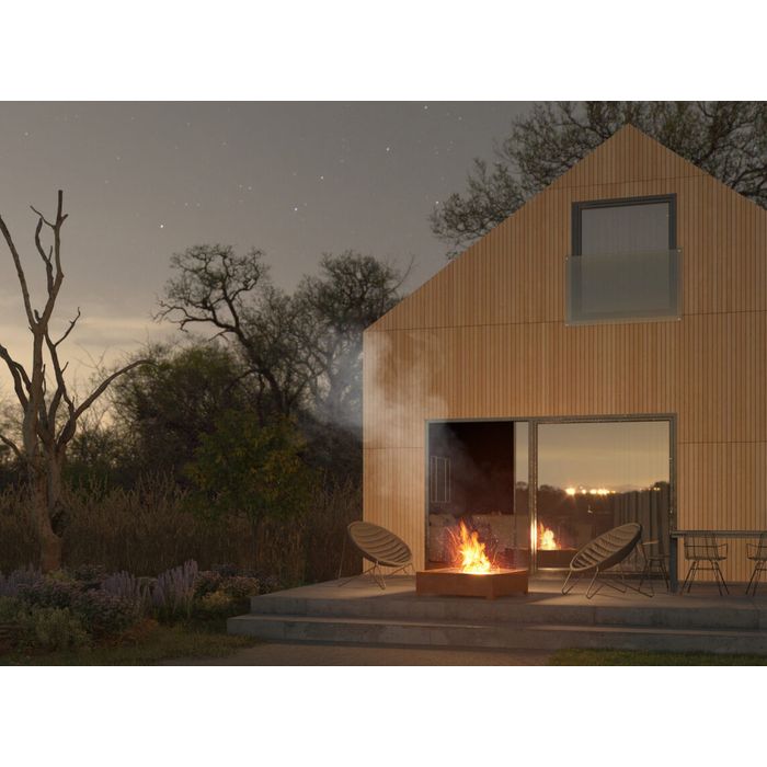 Palenisko ogrodowe Outfire Corten Square 1000 Infire