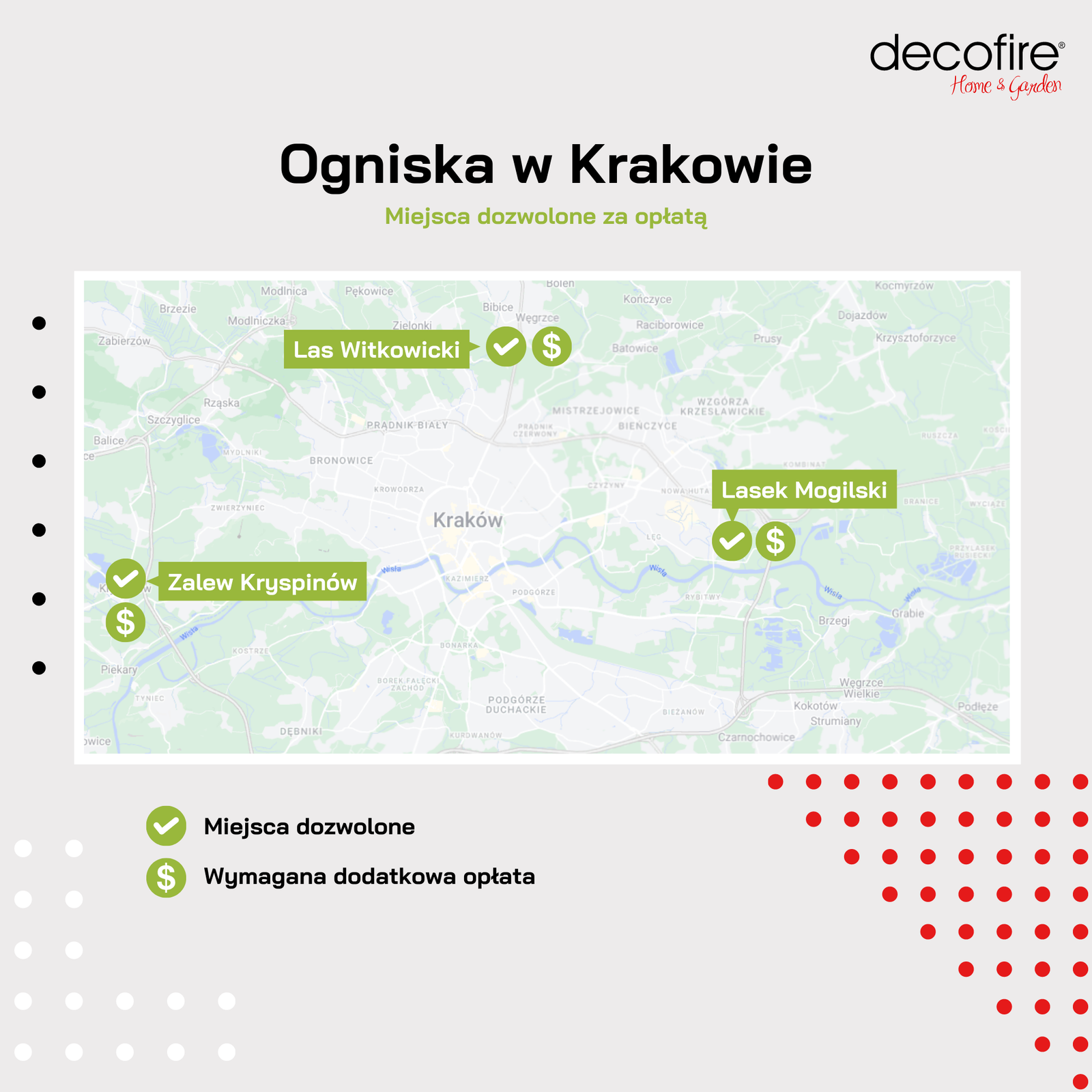 Gdzie można zrobić ognisko w Krakowie