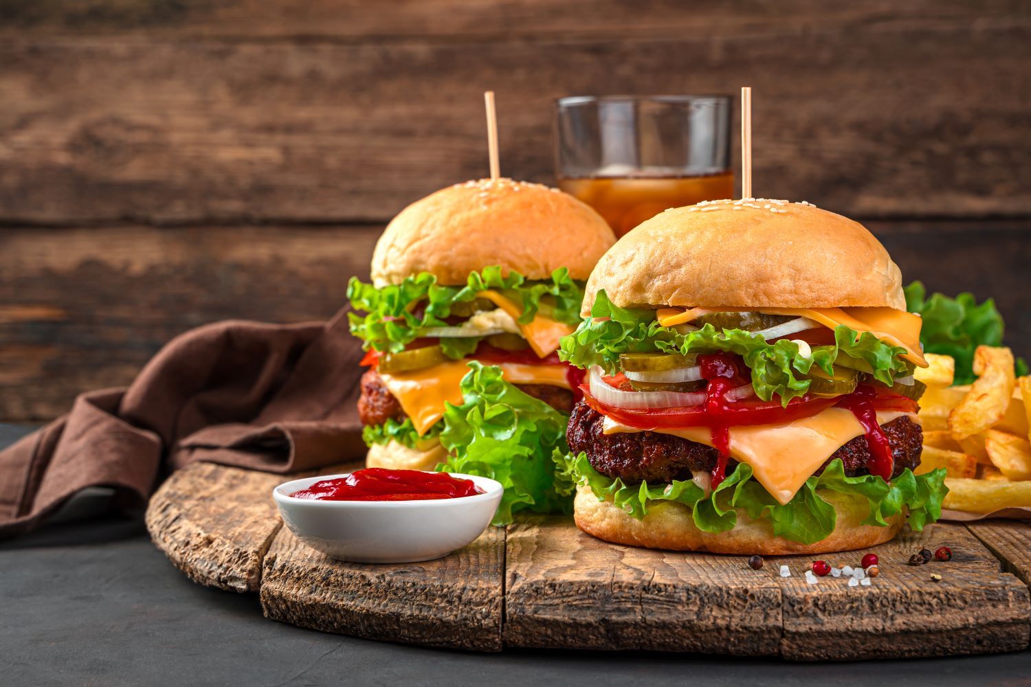 Burgery z grillów Enders