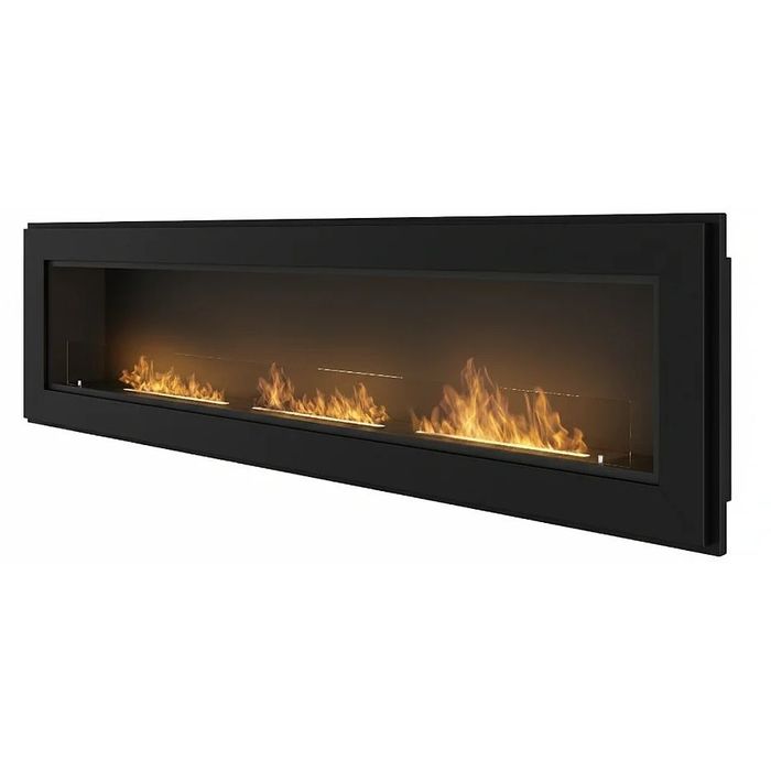 Biokominek wiszący Simple Fire FRAME 1800 czarny mat