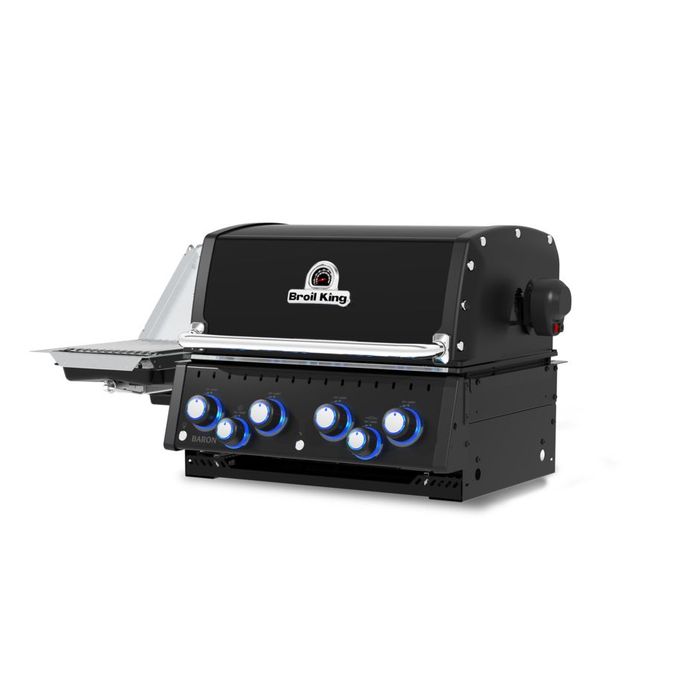 Grill gazowy Baron 490 IR BI Shadow do zabudowy Broil King