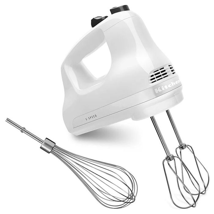 Mikser 5-biegowy ręczny Classic White KitchenAid (5KHM5110EWH)