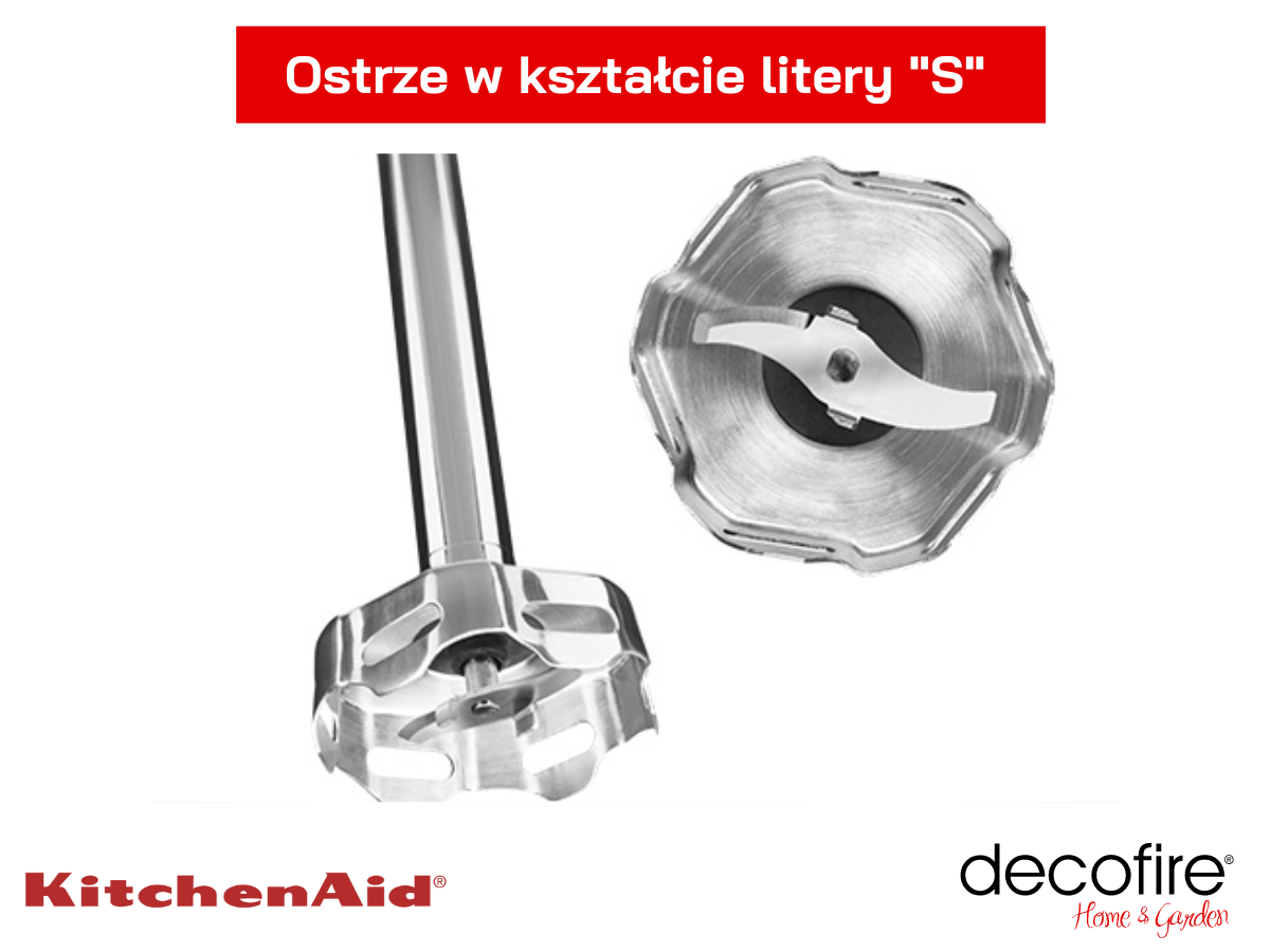 Czteropunktowe ostrze w kształcie litery S