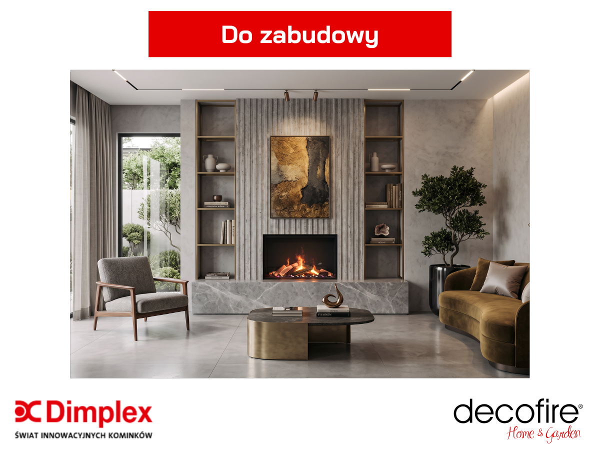 Dimplex kominek elektryczny e-Matrix 800-500 I – łatwy montaż