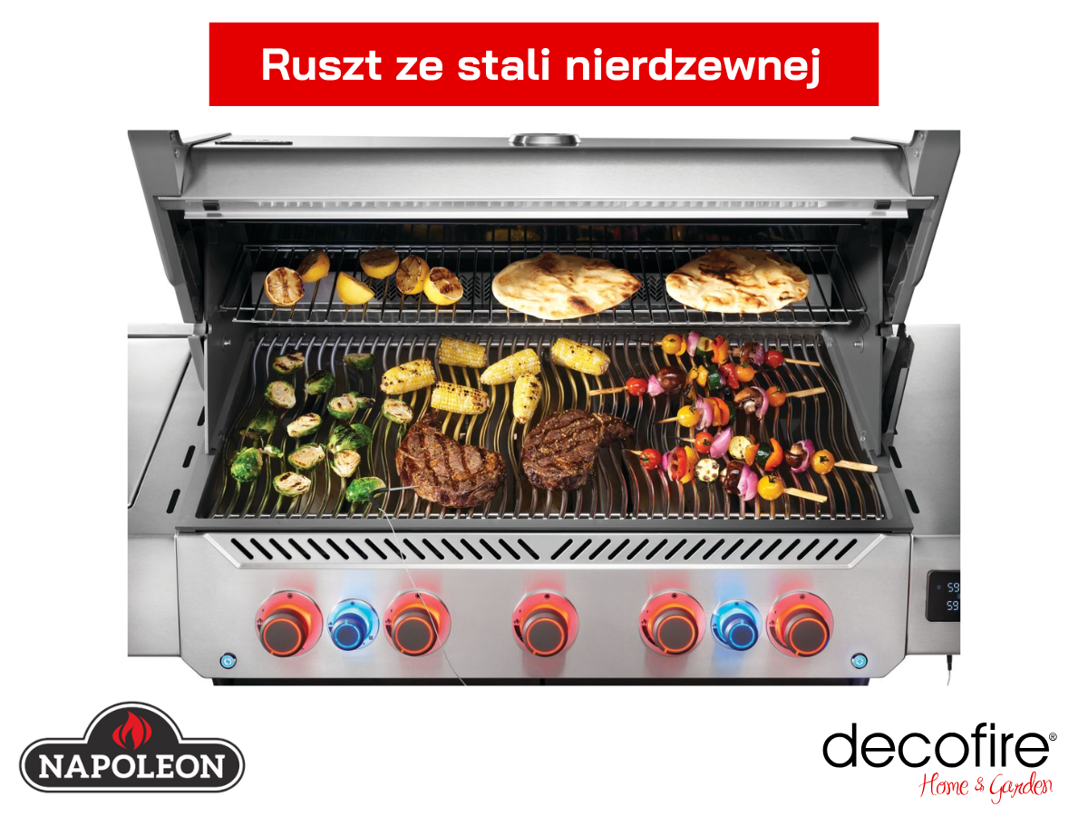Perfekcyjnie wykonany ruszt ze stali nierdzewnej o grubości 8,5 mm