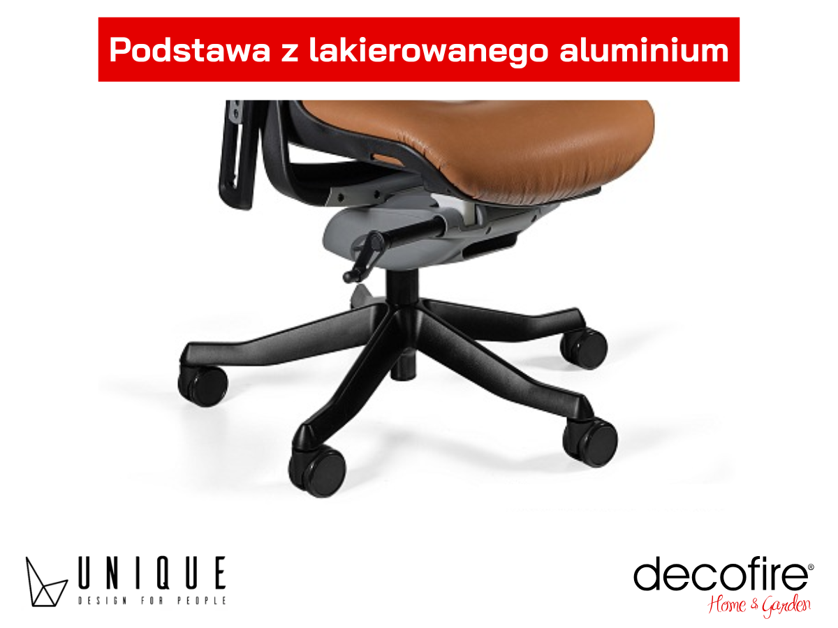 Wytrzymała podstawa z lakierowanego aluminium