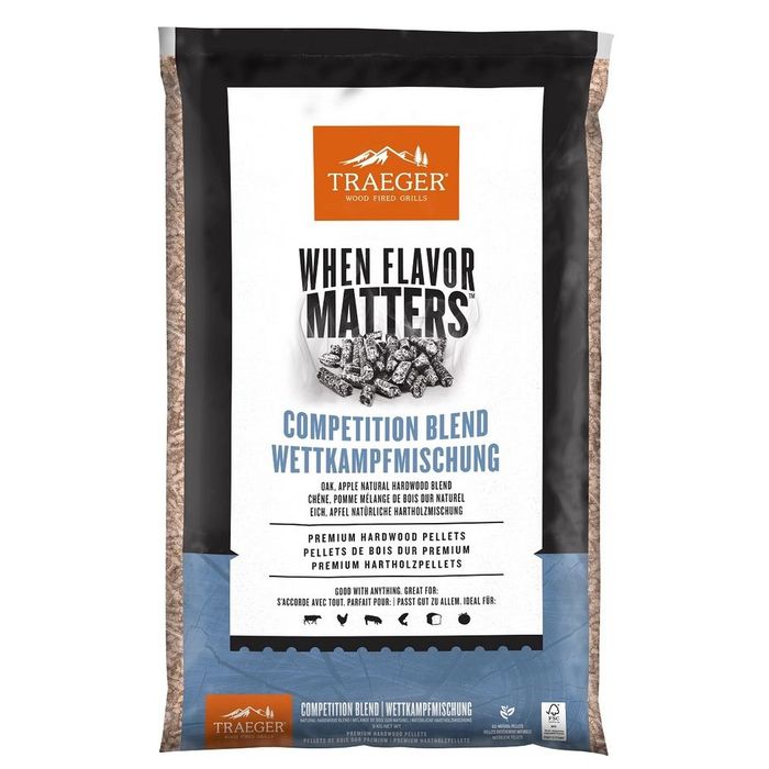Pellet drzewny FSC Competition Blend – 9 kg Traeger