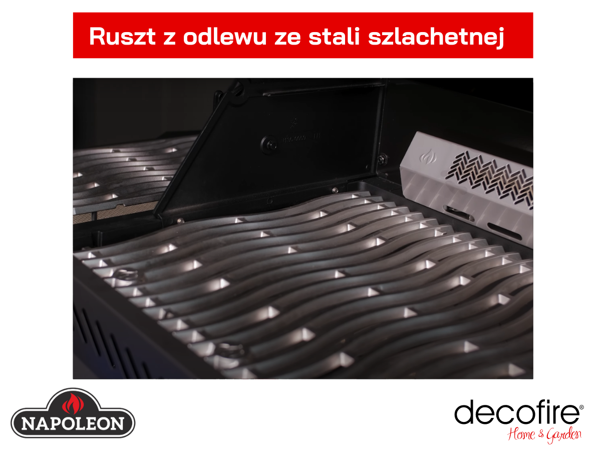 Ruszt z odlewu ze stali szlachetnej