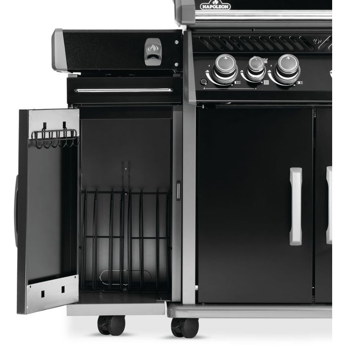 Szafka boczna do grilli Rogue czarny (68007)