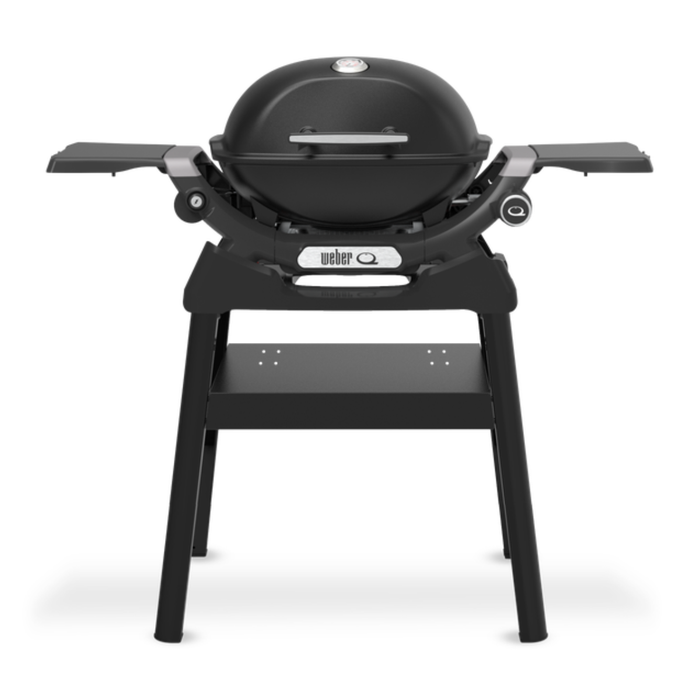 Grill gazowy Weber Q 1200N na kartusze ze stolikami bocznymi i stojakiem (1501085)