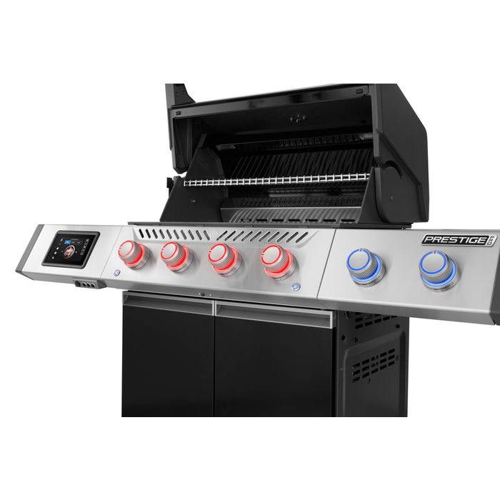 Grill gazowy Napoleon Prestige PRO 500 z palnikiem rożna i palnikiem bocznym Sizzle Zone, Czarny, WiFi (PRO500VXRSIBPK-PL)