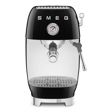 Ekspres kolbowy do kawy Czarny Smeg (ECF03BLEU)