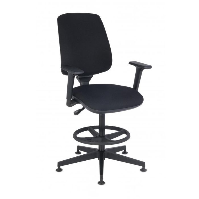 Fotel biurowy Grospol Starter 3D Ring Base tkanina Note - 12 kolorów