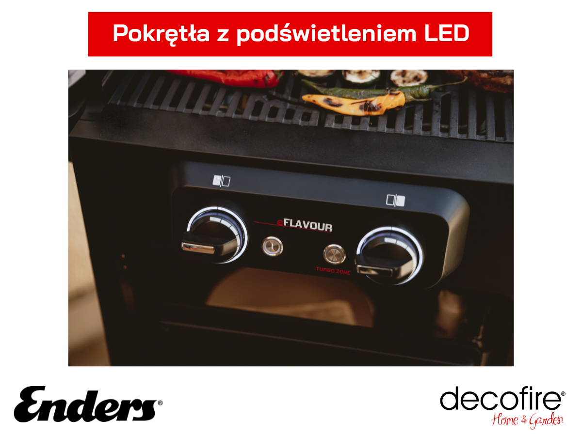Pokrętła z podświetleniem LED