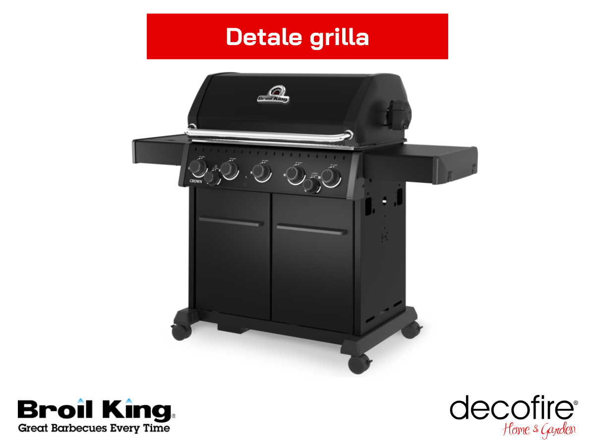 Detale grilla – nowa, matowa kolorystyka Black Knight