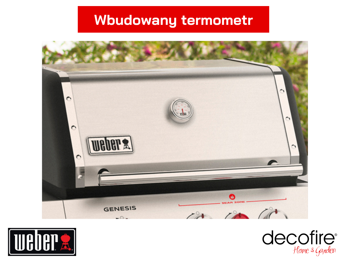 Grill gazowy Weber Genesis S-335 z wbudowanym termometrem