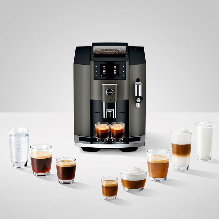 Ekspres do kawy Jura E8 Dark Inox (EC) (15583)