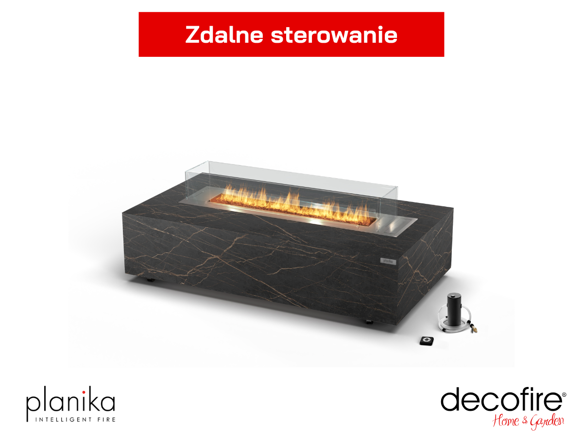 Zdalne sterowanie biokominkiem Cabo Table Laurent Planika