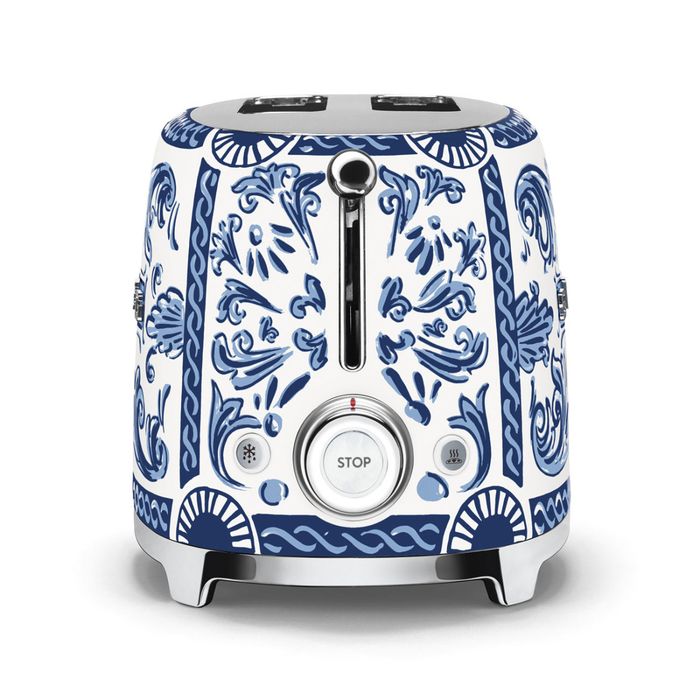Toster na 2 kromki Smeg Blu Mediterraneo (TSF01DGBEU)