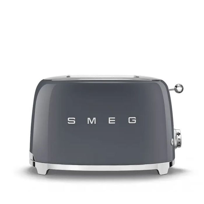 Toster na 2 kromki Smeg Niebieskoszary (TSF01GREU)