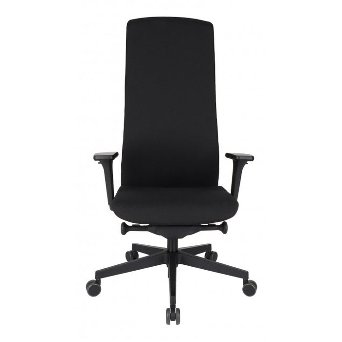 Grospol Krzesło biurowe Fotel Smart B black tkanina Magic Velvet - 10 kolorów