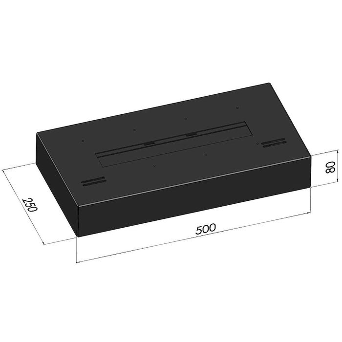 Wkład palenisko do kominka tradycyjnego Simple Fire SIMPLEBOX 500