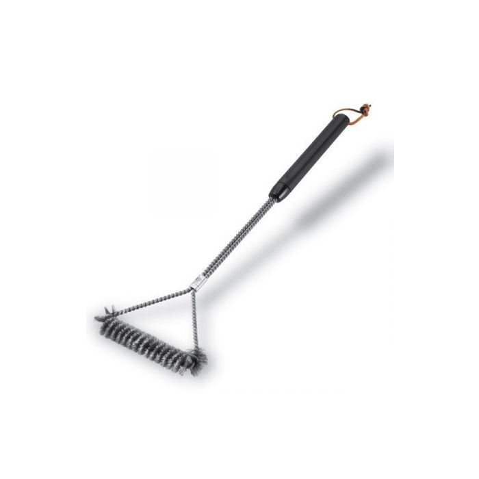 Szczotka trójstronna do czyszczenia rusztu, 53 cm Weber (6493)