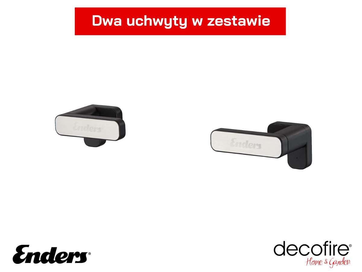 Dwa uchwyty w zestawie
