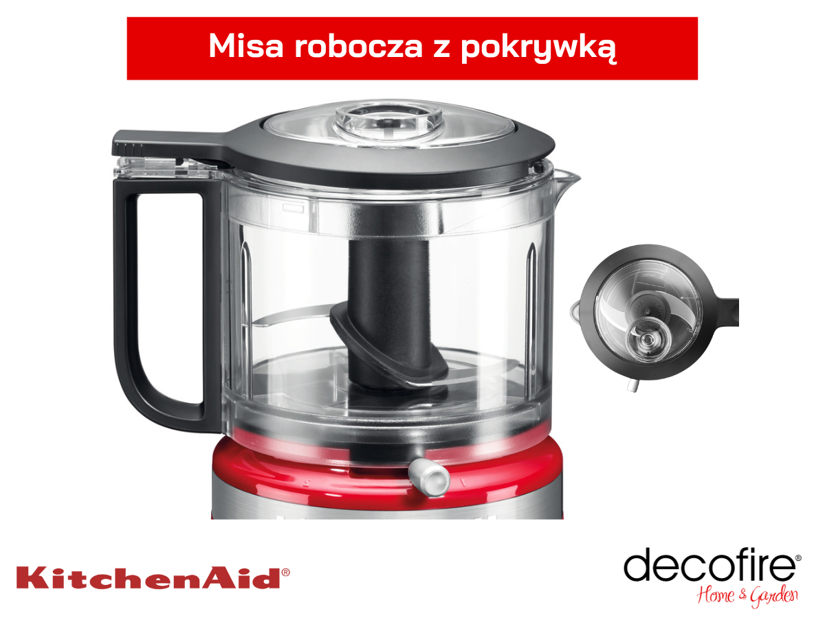Misa robocza o pojemności 830 ml z pokrywą