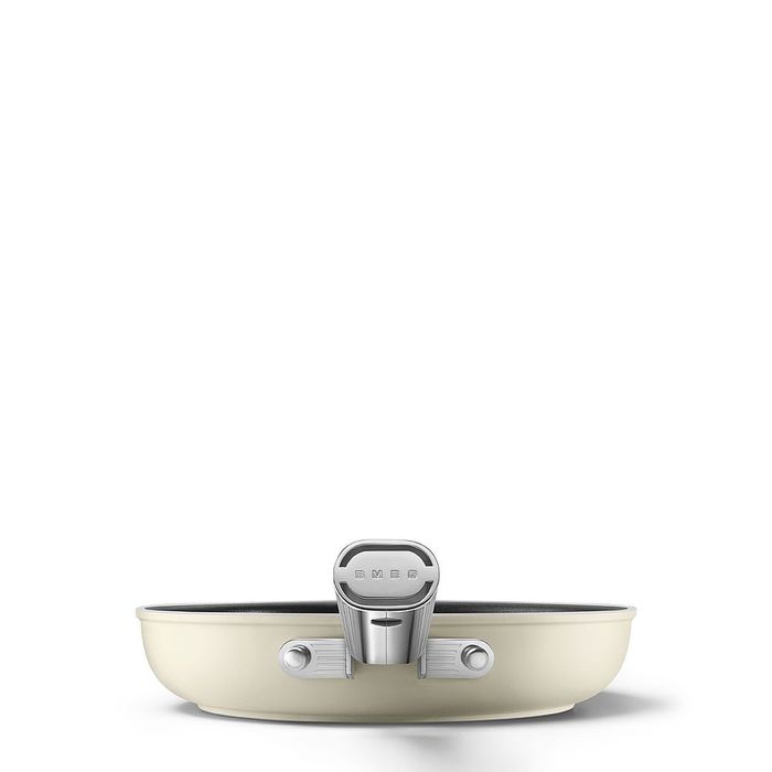 Patelnia 24 cm Kremowy Smeg (FPF2402CRM)