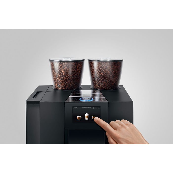 Ekspres do kawy Jura GIGA X8 Aluminium Black (EB) (15566) ekran dotykowy
