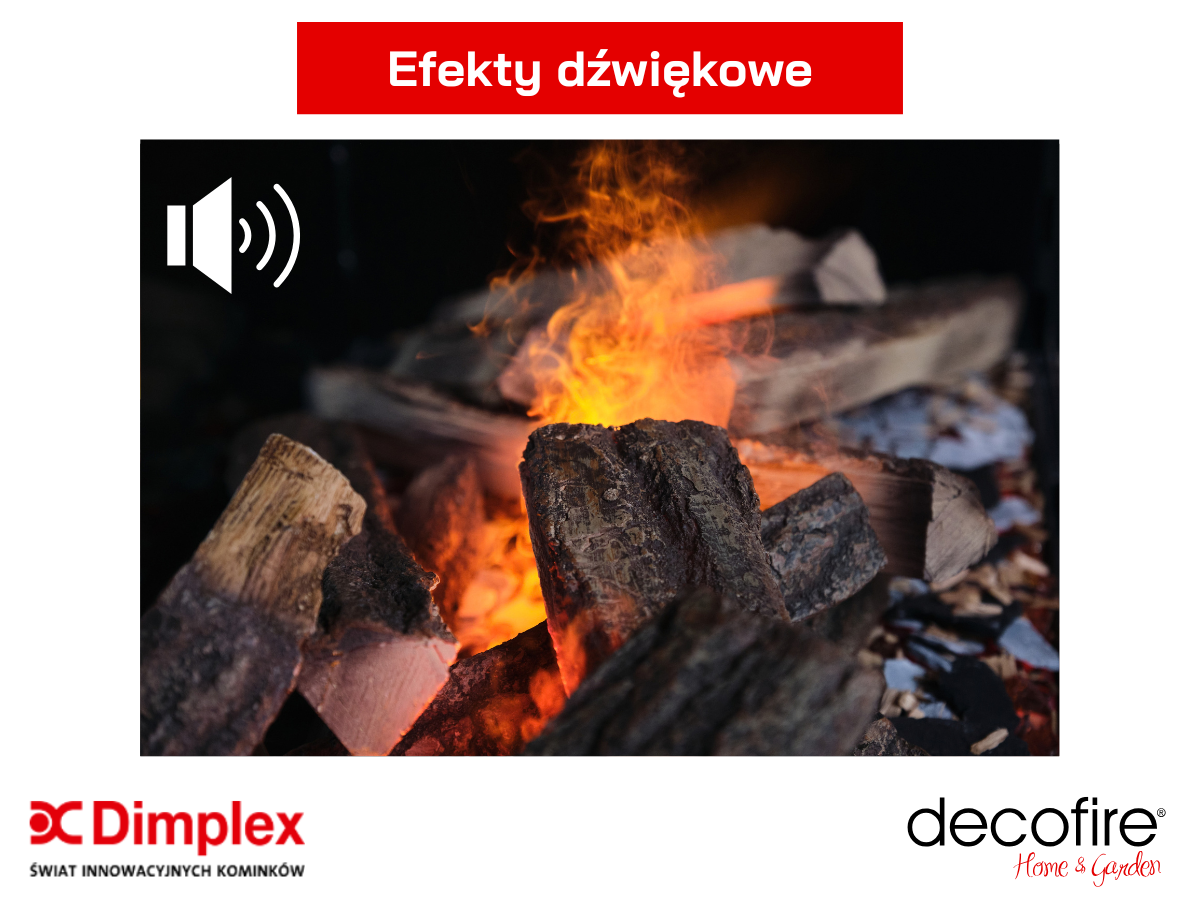 Dźwięk trzaskającego drewna