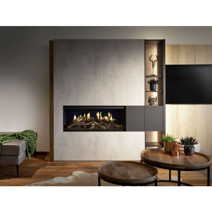 Kalfire kominek elektryczny do zabudowy E-ONE 100F Single HD